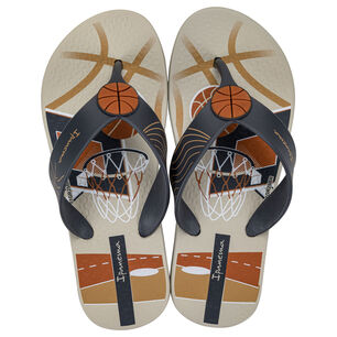 Sandalia Infantil Beige/naranja Sporty Ipanema