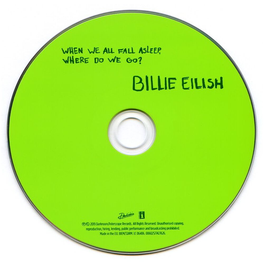 Billie Eilish - When We All Fall Asleep Where Do We Go? | Cd image number 2.0