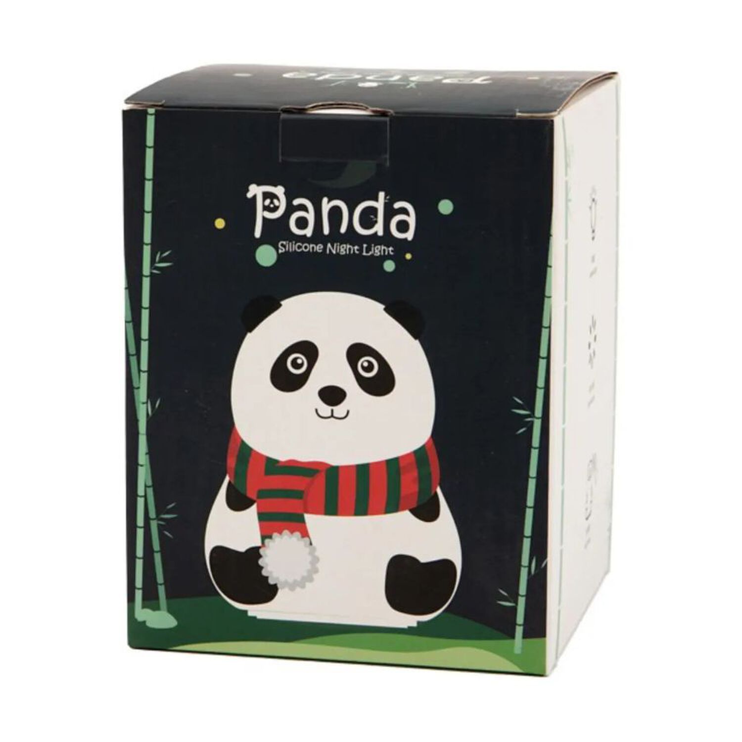 L&aacute;mpara Oso Panda Silicona Espantacuco Led Recargable image number 2.0