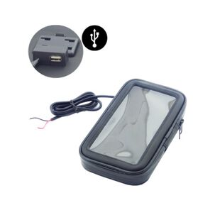 Porta Smartphone Con Usb De Carga, Impermeable