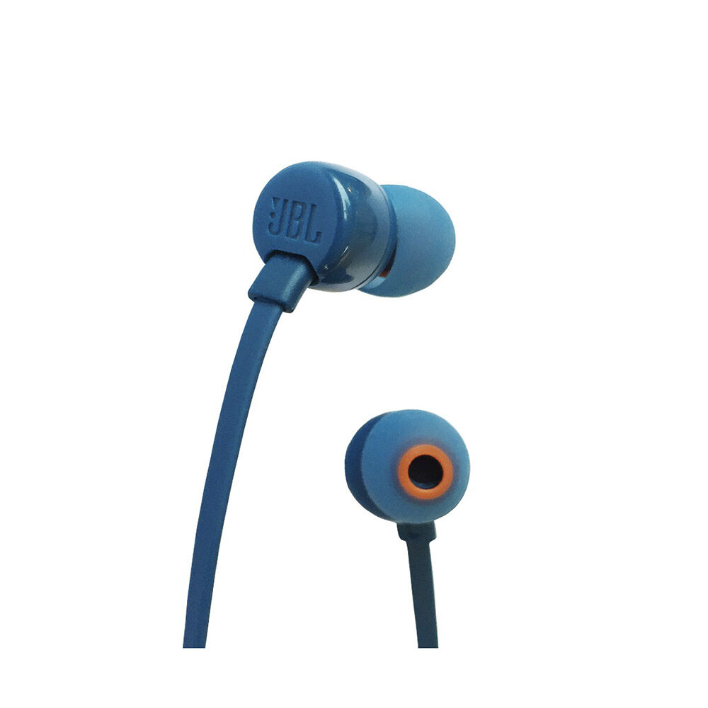 Audifonos Jbl Tune T110 In Ear Con Cable Plano Azul image number 0.0