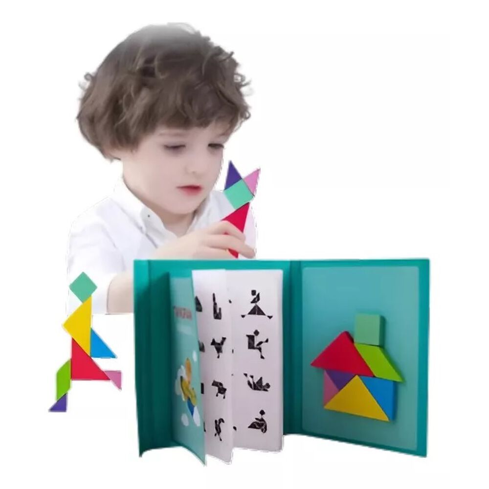 Rompecabezas Magnéticos 3d Tangrama Montessori Didáctico image number 5.0