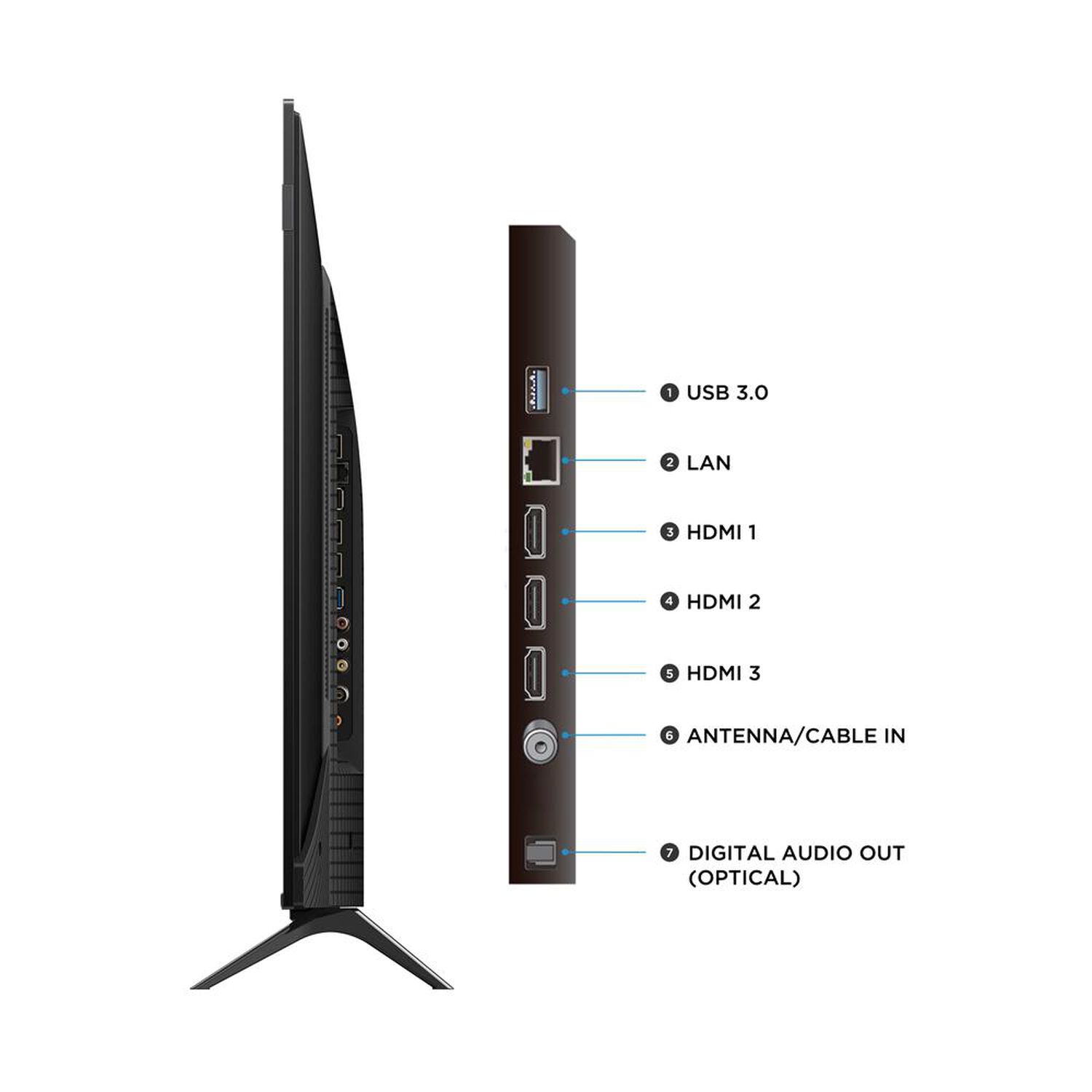 Qled 43" TCL P7L / Ultra HD 4K / Smart TV image number 7.0