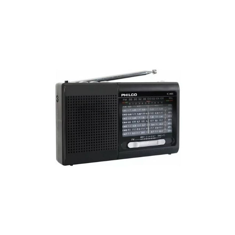Radio Portatil Philco Ic-x65 Multibandas Usb Color Negro image number 3.0