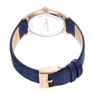 Reloj Kenneth Cole Kcwla2236103 Azul Mujer