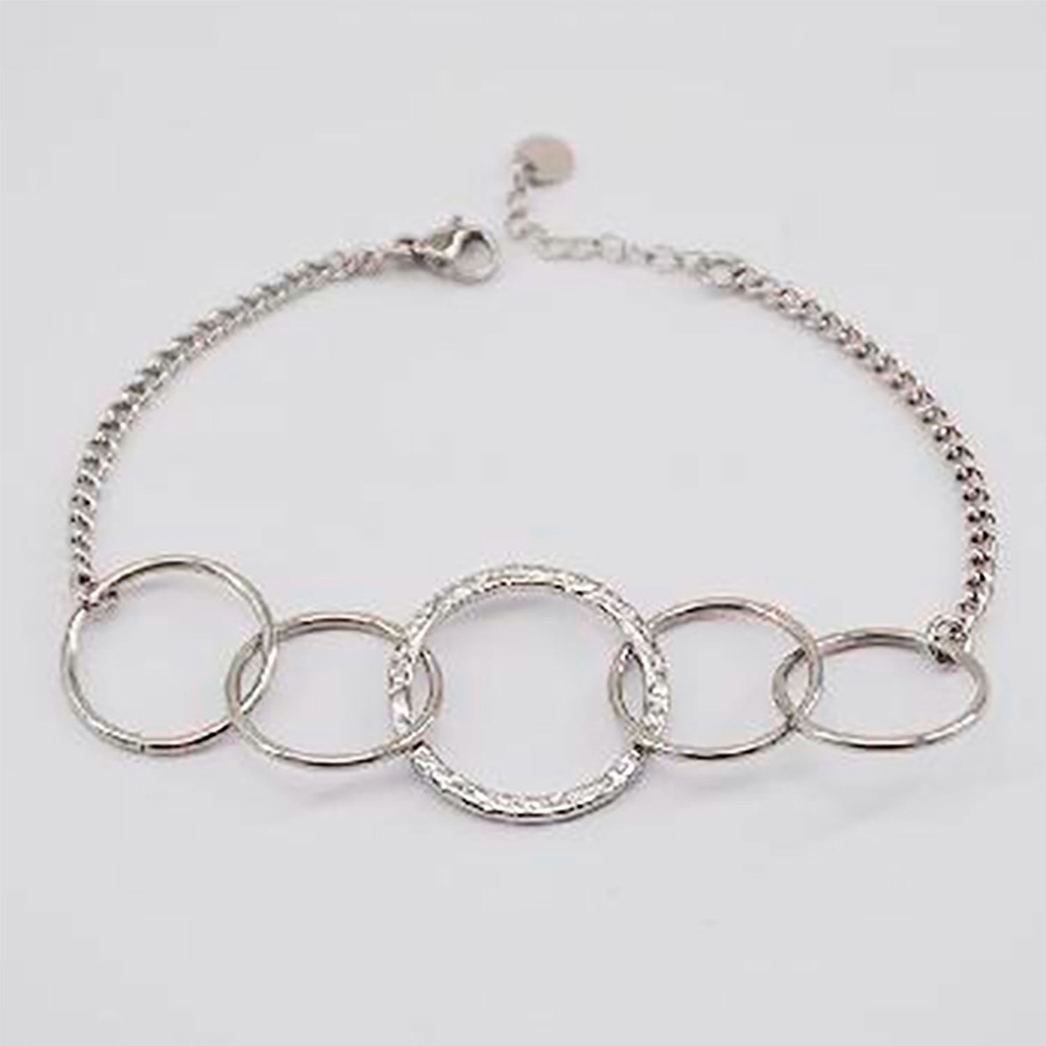 Pulsera 19v69 Plateado Mujer Stb340 image number 0.0