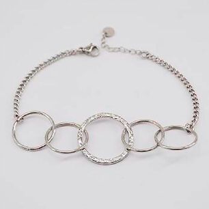 Pulsera 19v69 Plateado Mujer Stb340