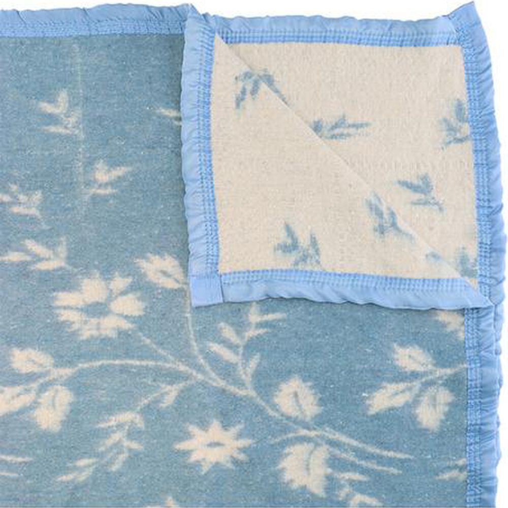 Frazada Andes Jacquard Aspen 2 Plaza Celeste image number 2.0