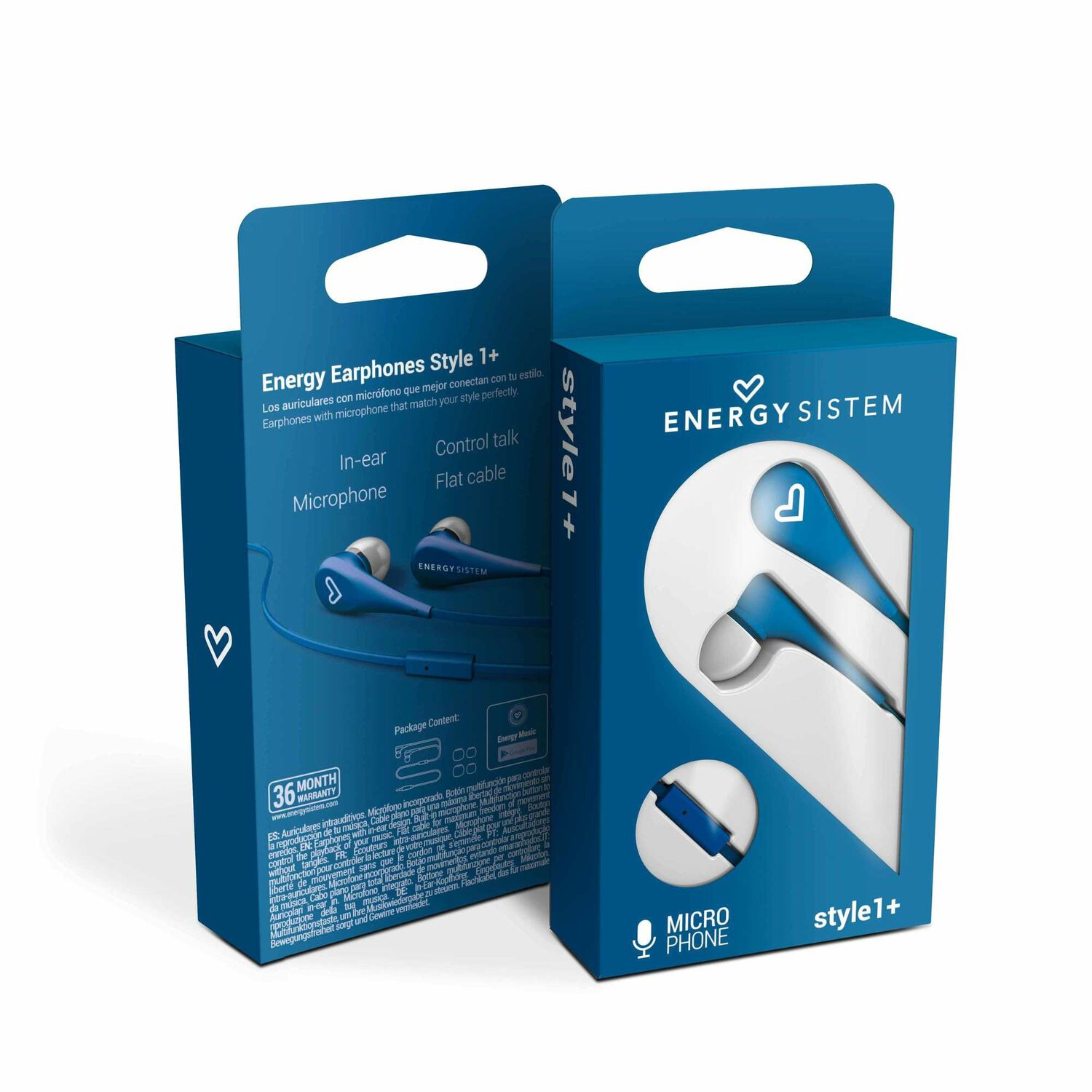 Audifonos Energy Sistem Earphones Style 1+ Navy Con Mic image number 5.0