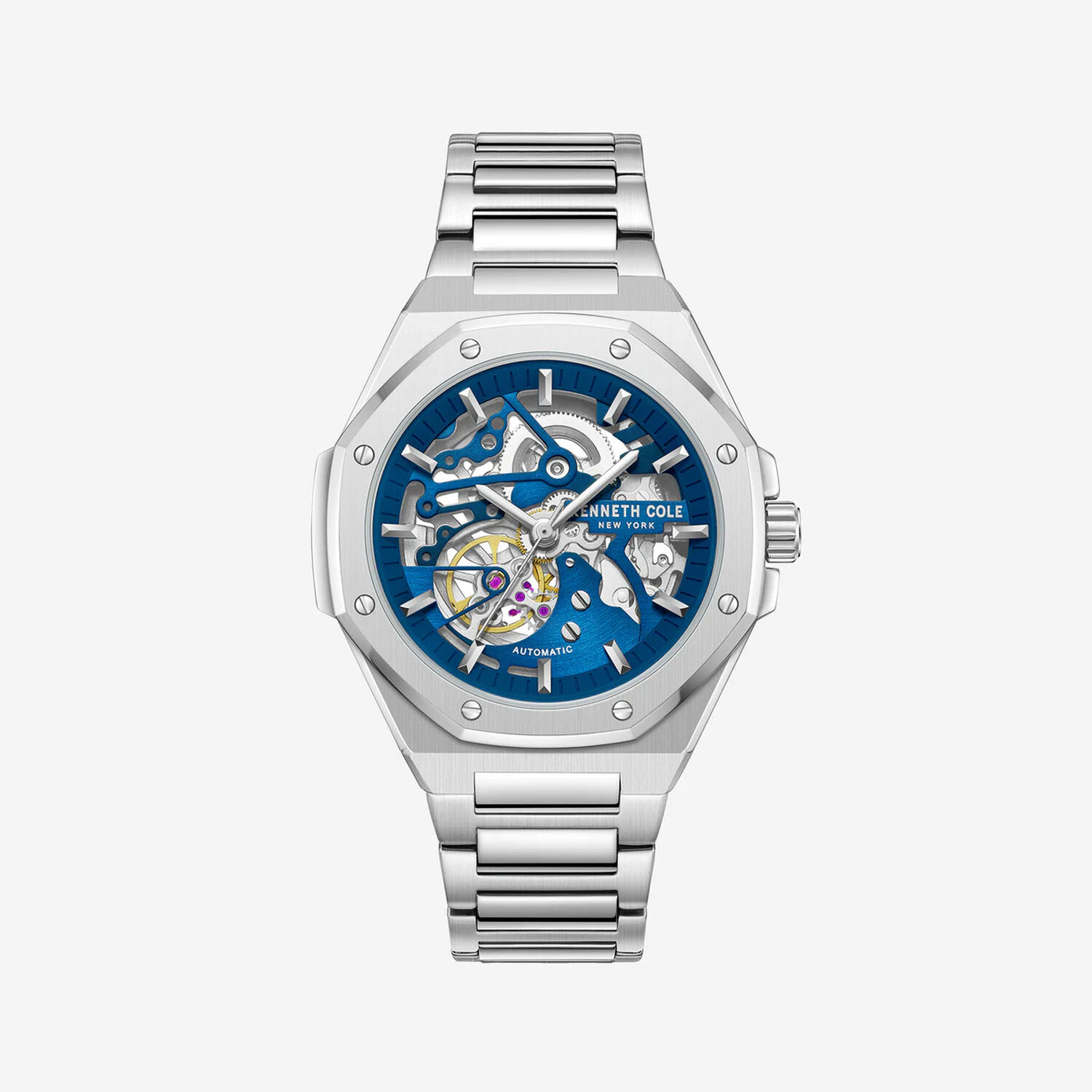 Reloj Kenneth Cole Ny Kcwgy0058901 Plateado image number 0.0