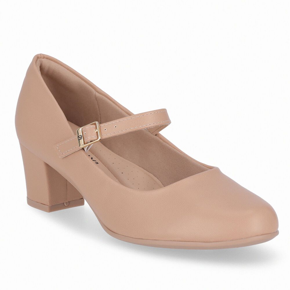 Zapato Mary Jane Mujer Nude Laura 01 Piccadilly image number 3.0