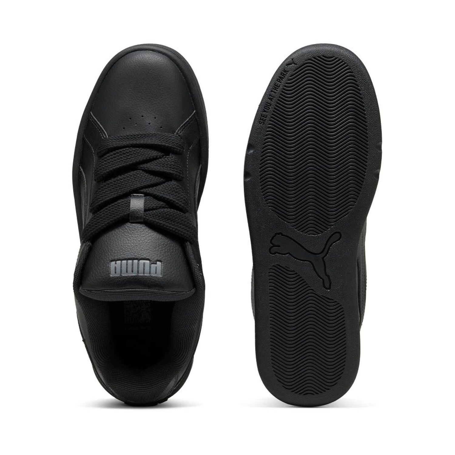Zapatilla Escolar Unisex Puma Park Lifestyle Easy Negro image number 3.0