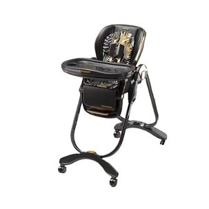 Silla De Comer Lujosa Reclinable Hagaday Negra Lubabycas