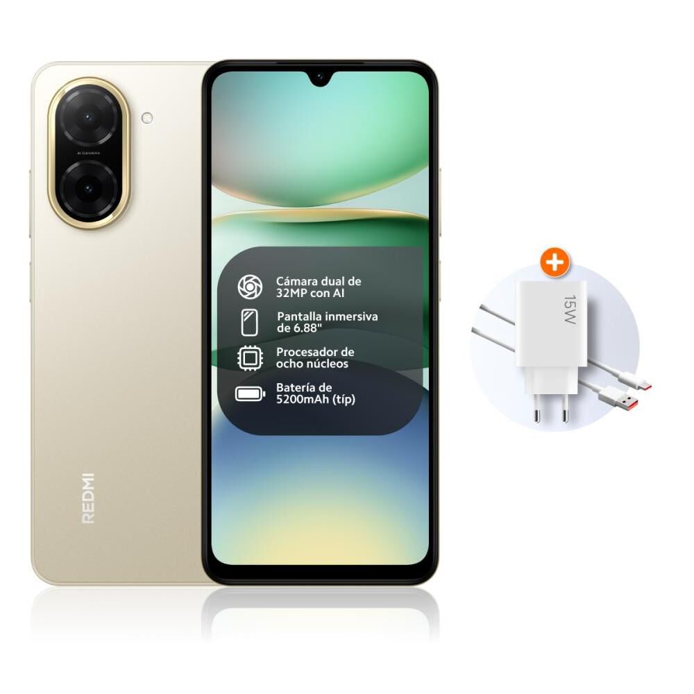 Smartphone Xiaomi Redmi A5 / 64 GB / Dorado / Liberado image number 0.0