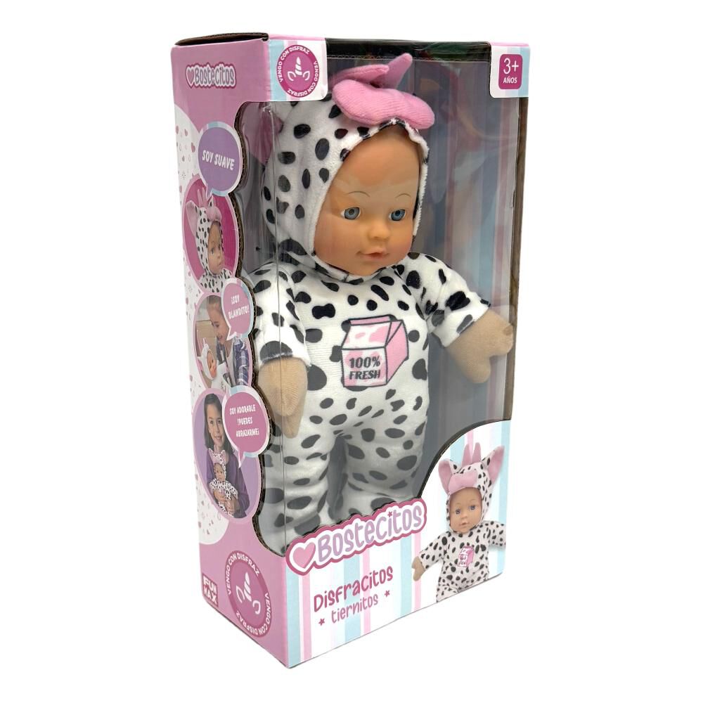 Muñeca Baby Doll Bostecitos Cuerpo Blando Con Disfraz 13" Ass image number 5.0