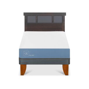 Cama Europea Cic Excellence / 1.5 Plazas / Base Normal + Respaldo