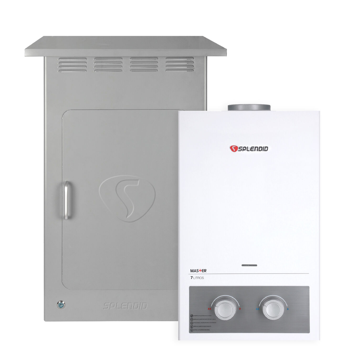 Pack Calefont 7l Tiro Natural Gas Licuado + Gabinete image number 0.0