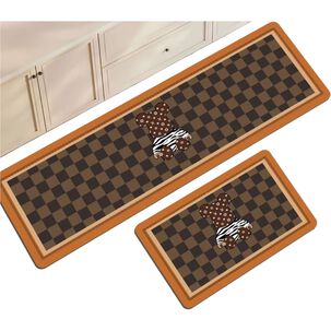 Set 2 Alfombra De Goma Para Cocina Piso Antideslizante Acg-10