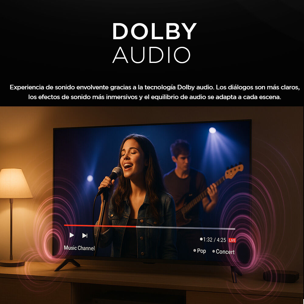 Smart Tv Caixun Led 43" Fhd Roku Tv C43v1fr image number 3.0