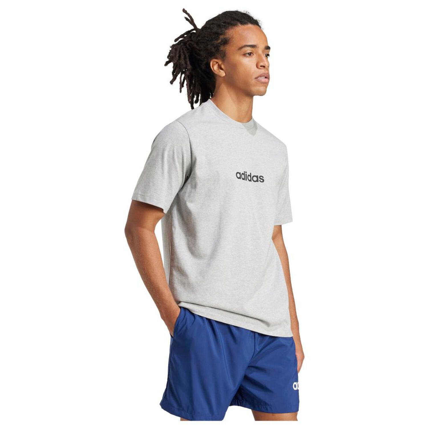 Polera Essentials Linear Adidas image number 2.0
