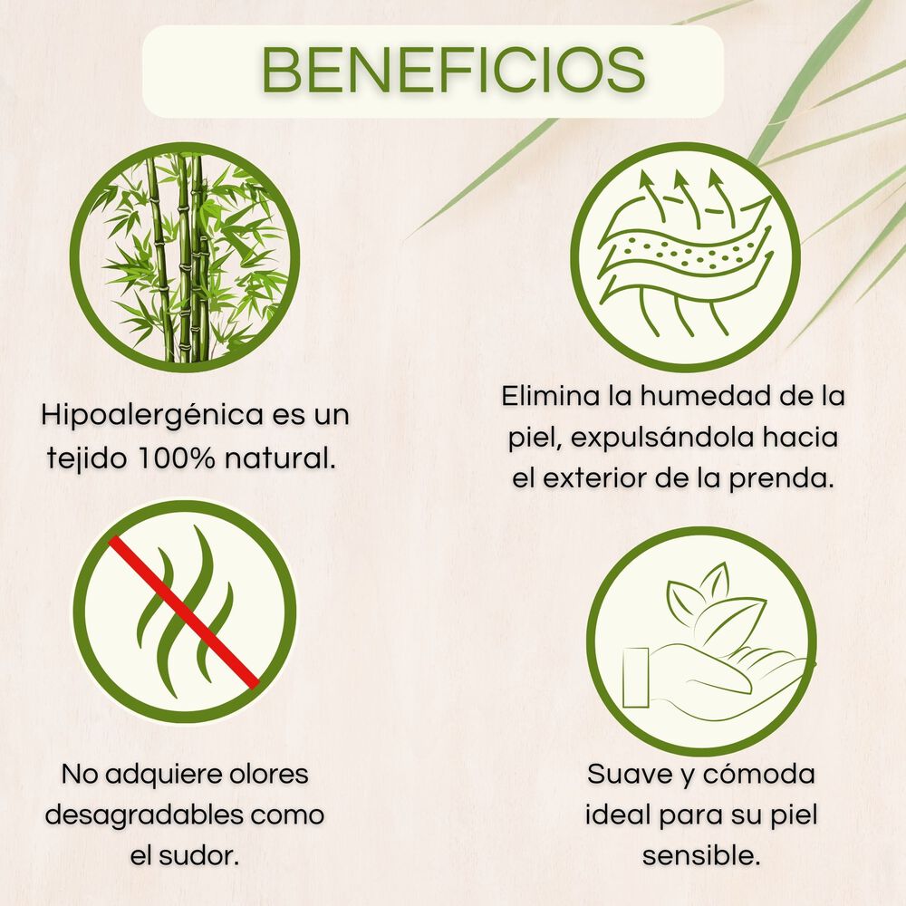 Camiseta Mujer Manga Larga Cuello Redondo Bamb&uacute; Colores Surtido image number 4.0