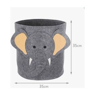 Cesto De Ropa Juguetes Infantil Animales Material Resistente