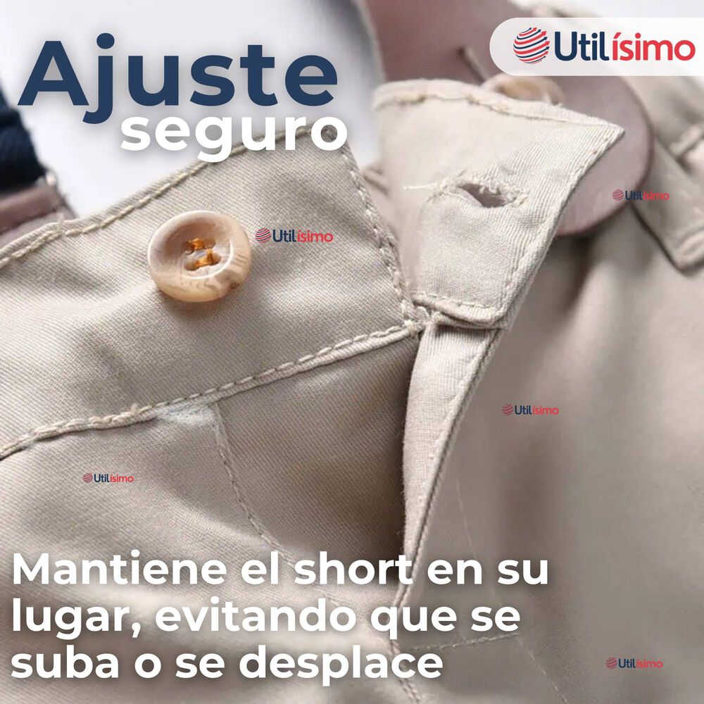 Conjunto De Vestir Con Tirantes Camisa Short Algodón Bebes image number 8.0