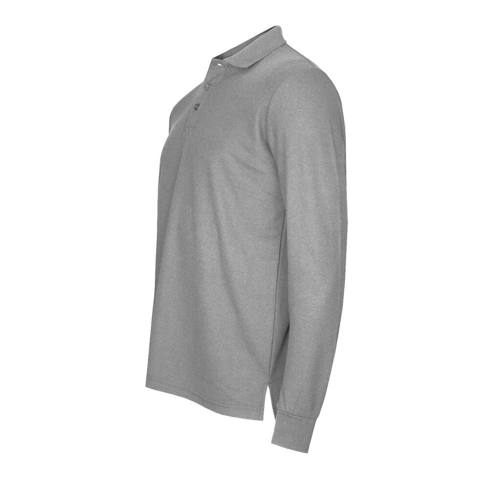 Polera Algodón Pique Manga Larga Velox Hombre image number 1.0