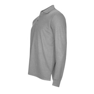 Polera Algodón Pique Manga Larga Velox Hombre