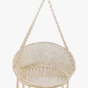 Columpio Silla Colgante Redondo Natural Adulto