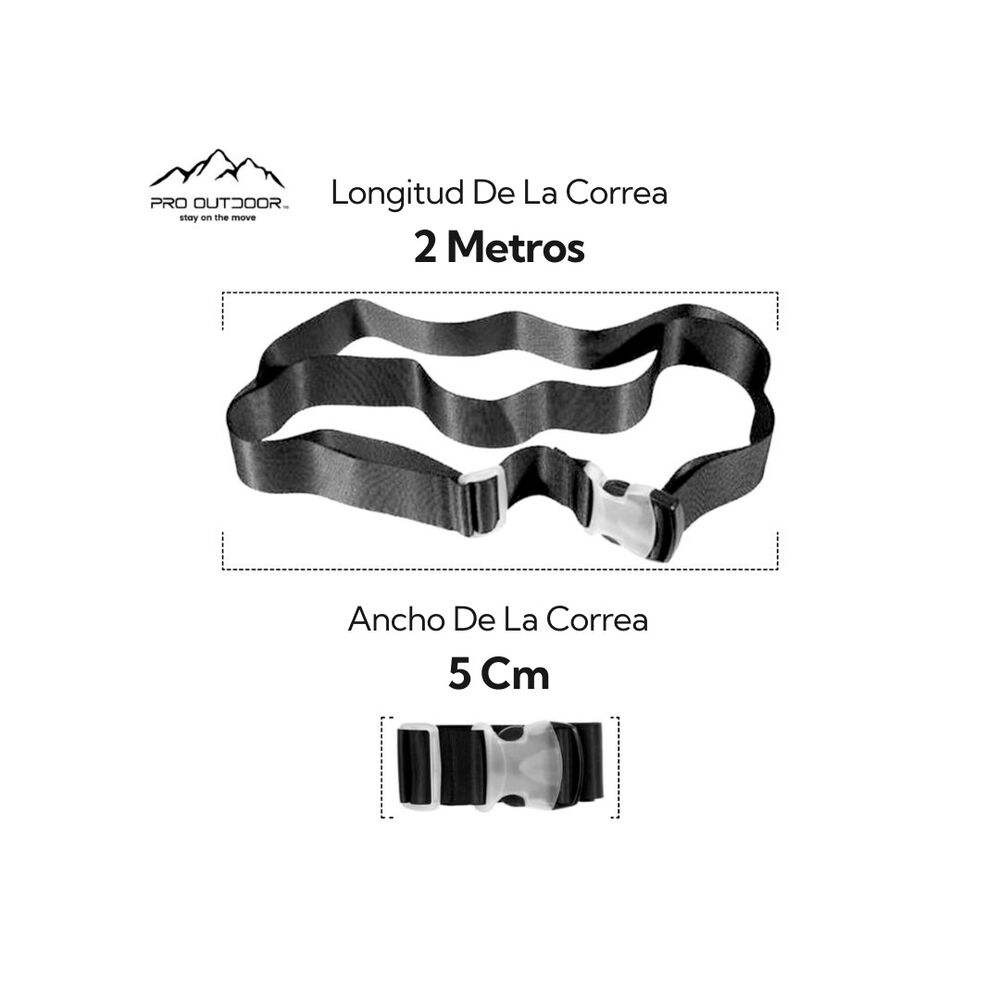 2 Cintas Para Maleta Pro Outdoor image number 2.0