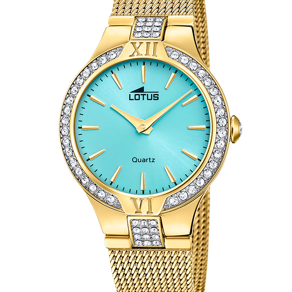 Reloj 18895/2 Lotus Celeste Mujer Bliss image number 0.0