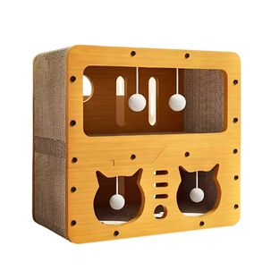 Estación De Juegos Para Gatos Cama Escondite