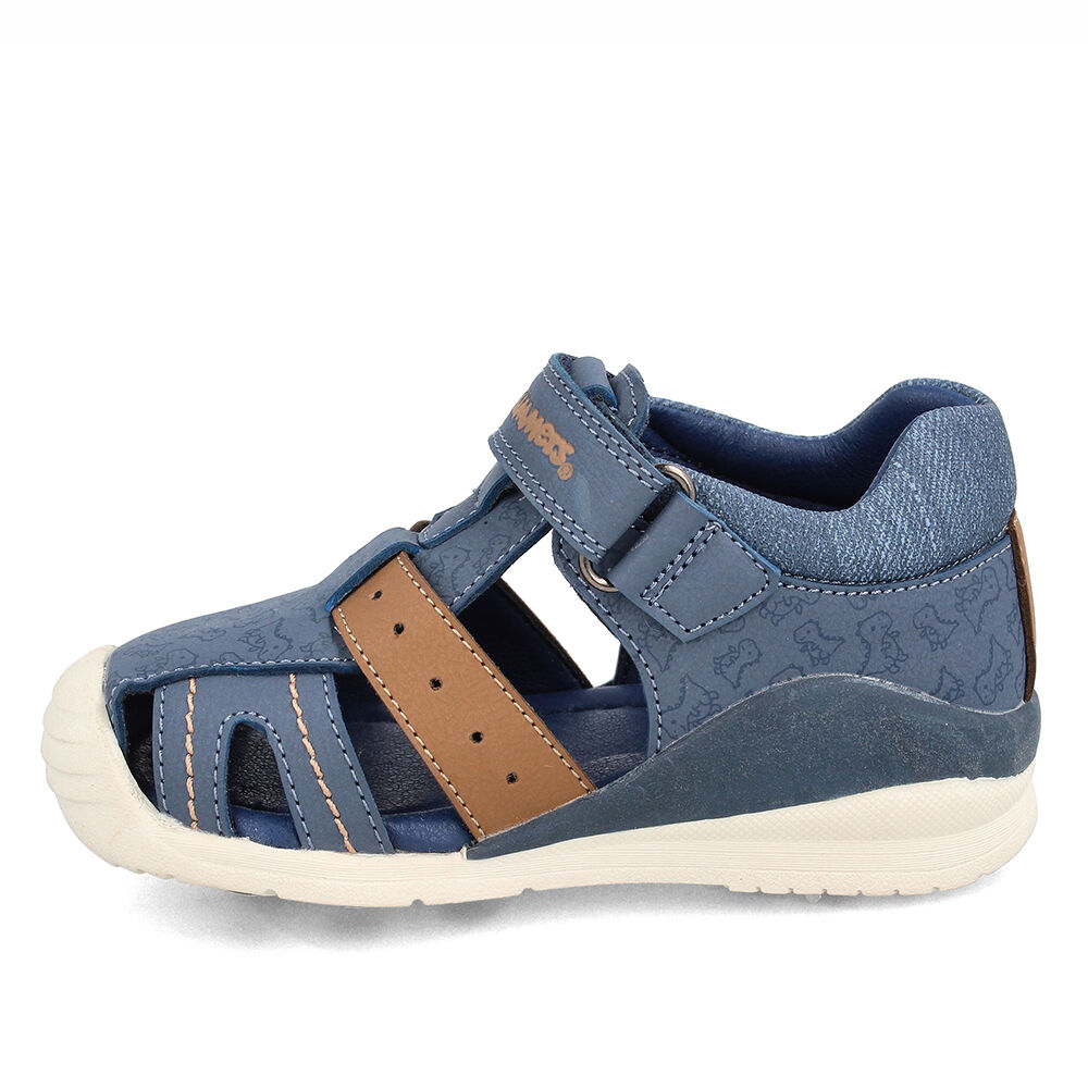 Sandalia Niño Bubblegummers Bio Fit Azul image number 1.0