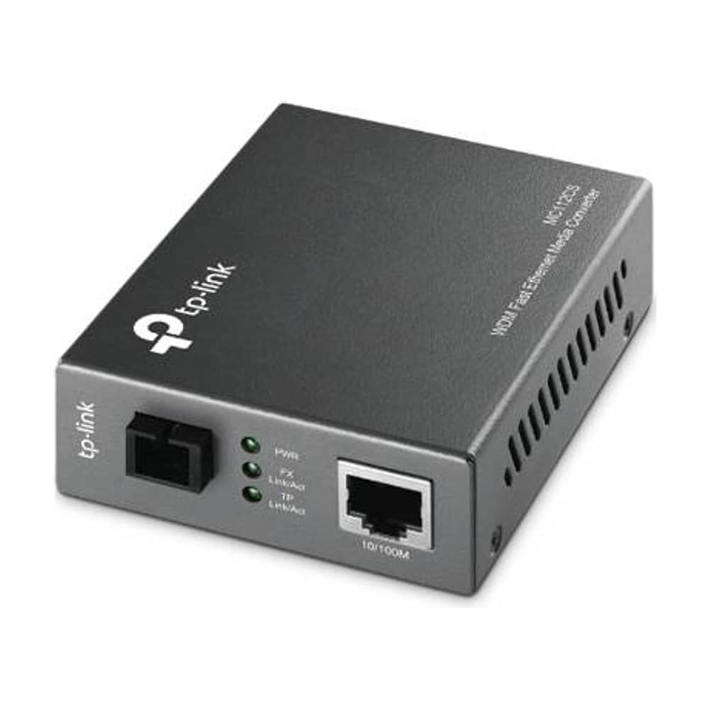 Convertidor Multimedia Wdm Tp-link Mc112cs, 10/100mbps, Rj45, Sc/upc, Ieee image number 1.0