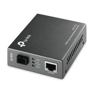 Convertidor Multimedia Wdm Tp-link Mc112cs, 10/100mbps, Rj45, Sc/upc, Ieee