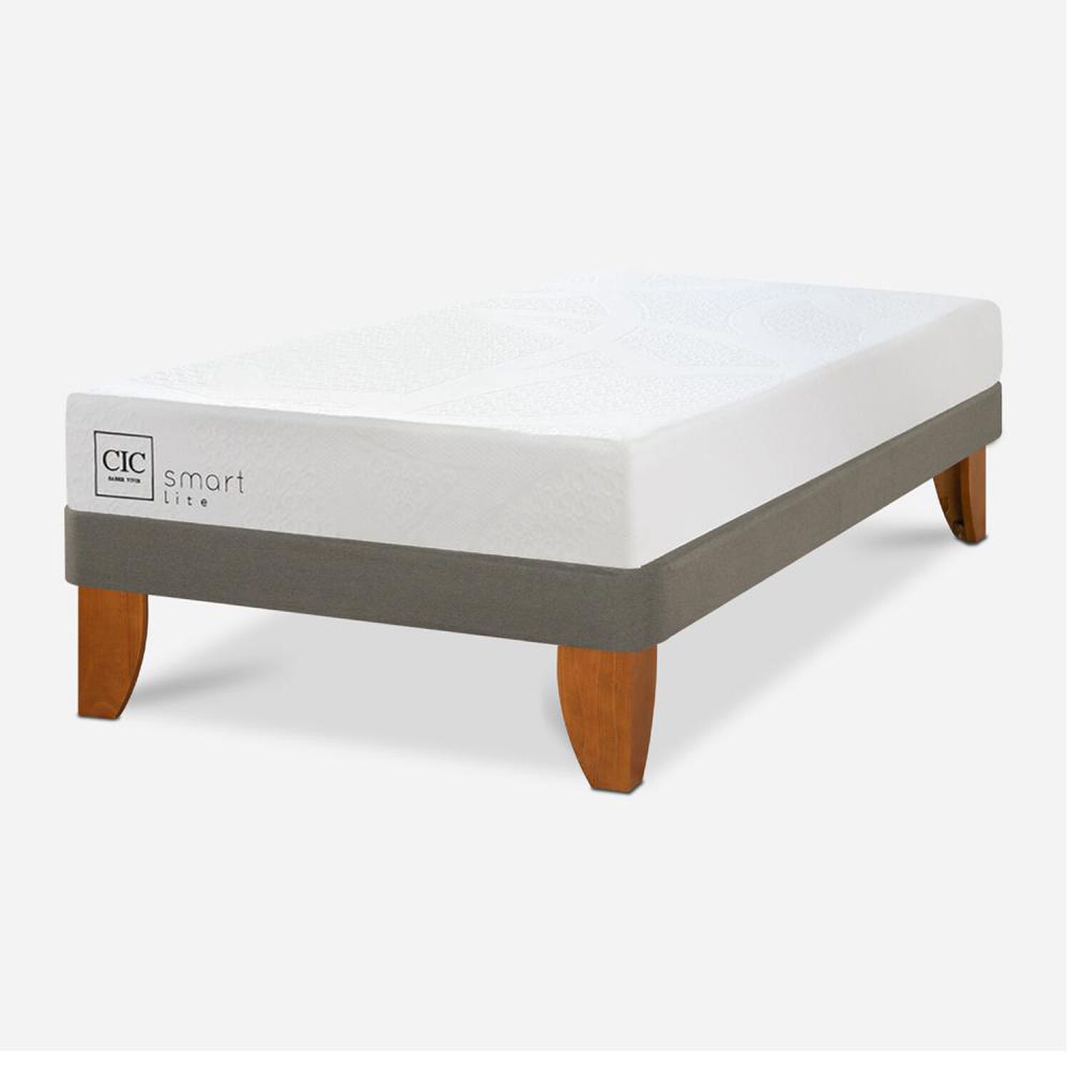 Cama Europea Cic Smart Lite / 1.5 Plazas / Base Normal image number 1.0