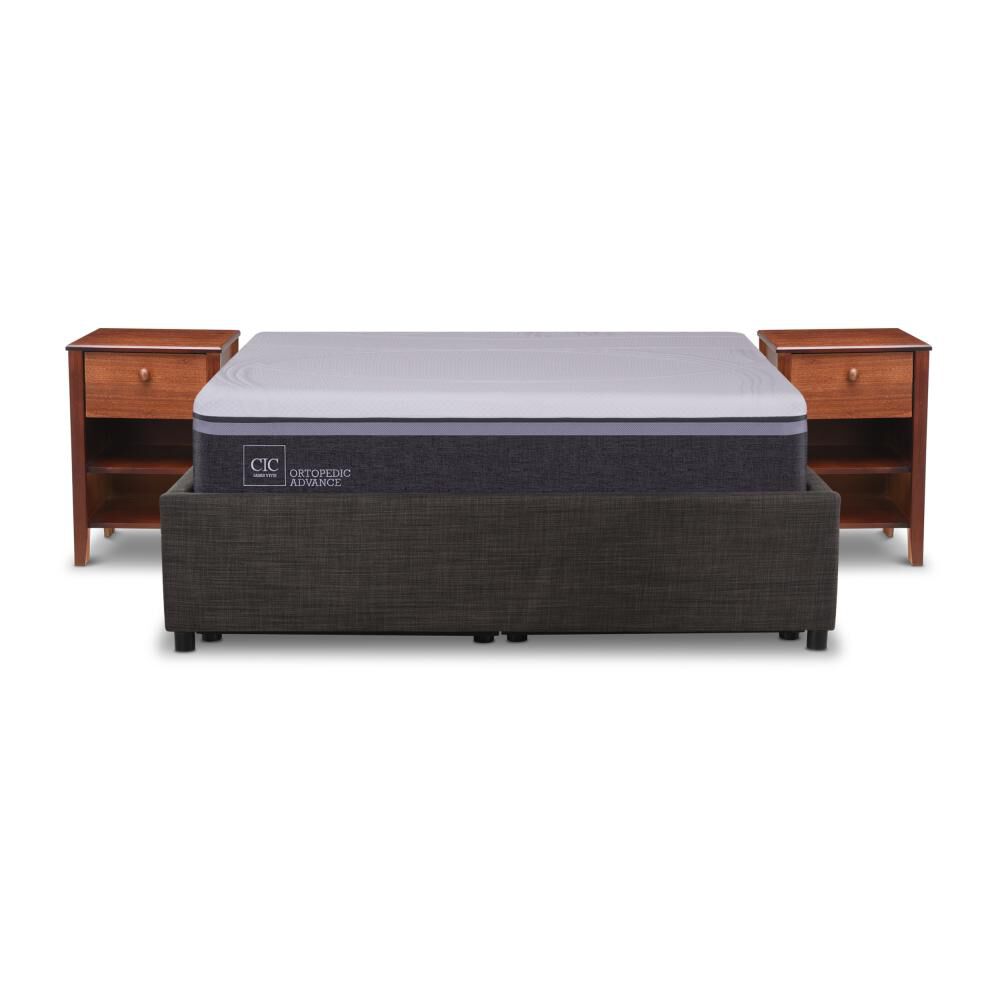 Cama Baúl Cic Ortopedic Advance / 2 Plazas / Base Normal + Velador image number 0.0