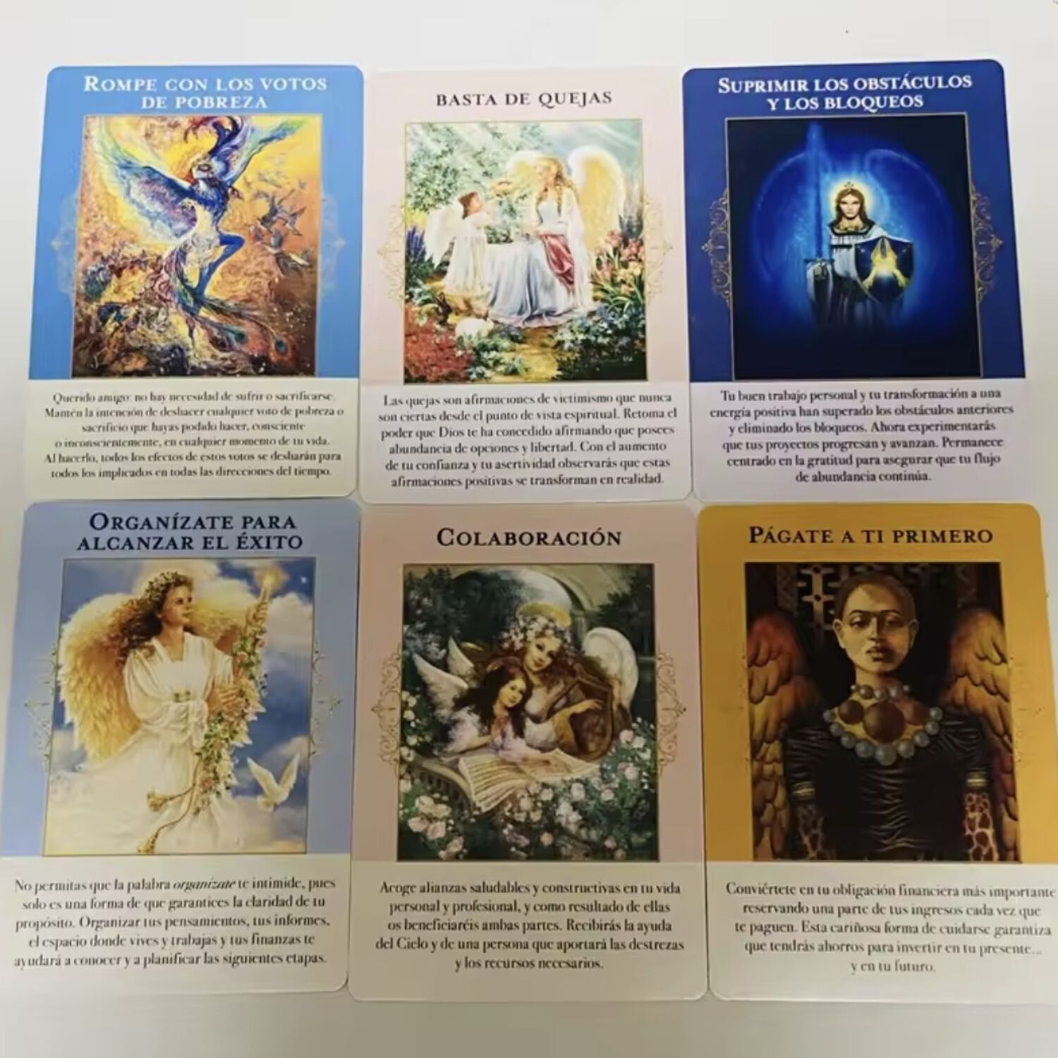 Oraculo Cartas Angeles De Abundancia En Espanol image number 6.0