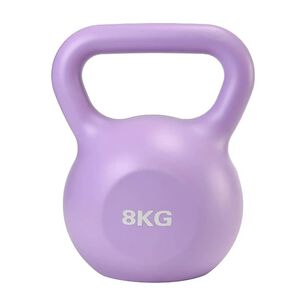 Pesa Rusa Kettlebell 8kg Entrenamiento Fitness Crossfit Lila