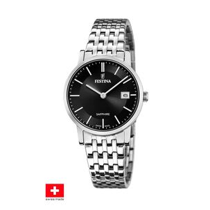 Reloj F20019/3 Festina Swiss Negro Mujer Swiss Made