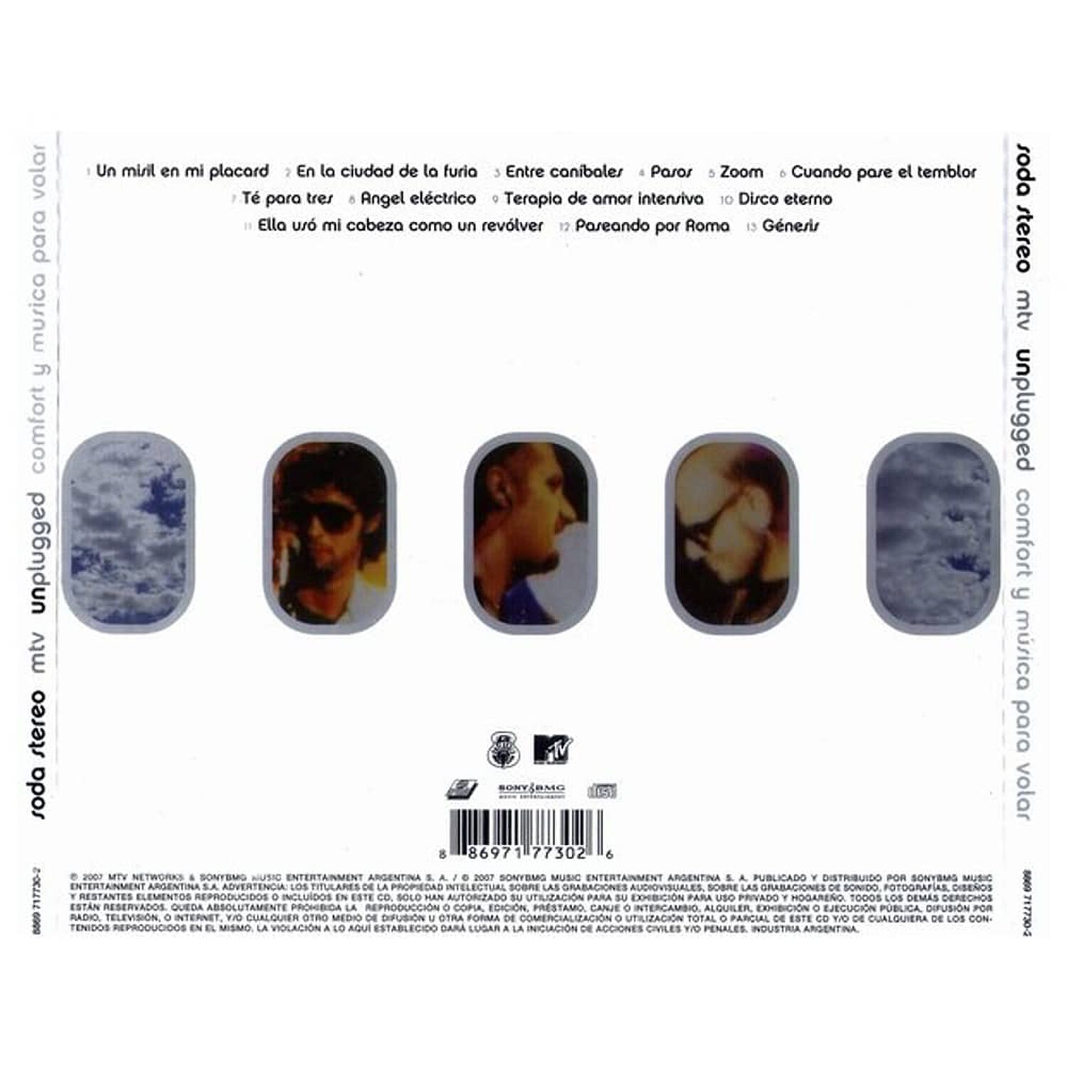 Soda Stereo - Comfort Y Musica Para Volar | Cd image number 1.0