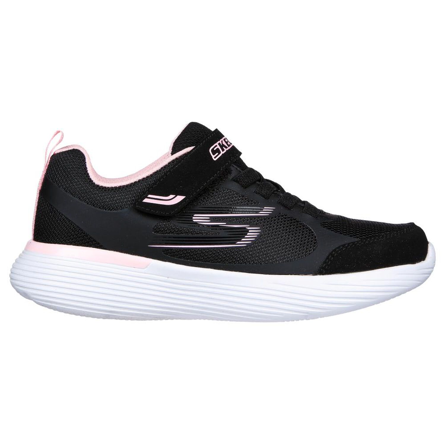 Zapatilla Urbana Ni&ntilde;a Skechers Go Run 400 V2 Negro image number 1.0