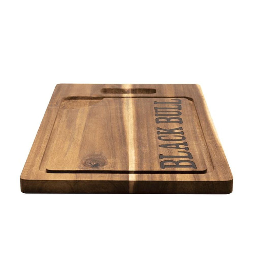 Tabla De Cortar Cocina 40x26cms Madera Black Bull Asado Bbq image number 2.0