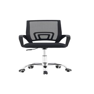 Silla De Oficina Ejecutiva Nueva York Ergonomica Respaldo Malla Negra Bm-520mn Arthome
