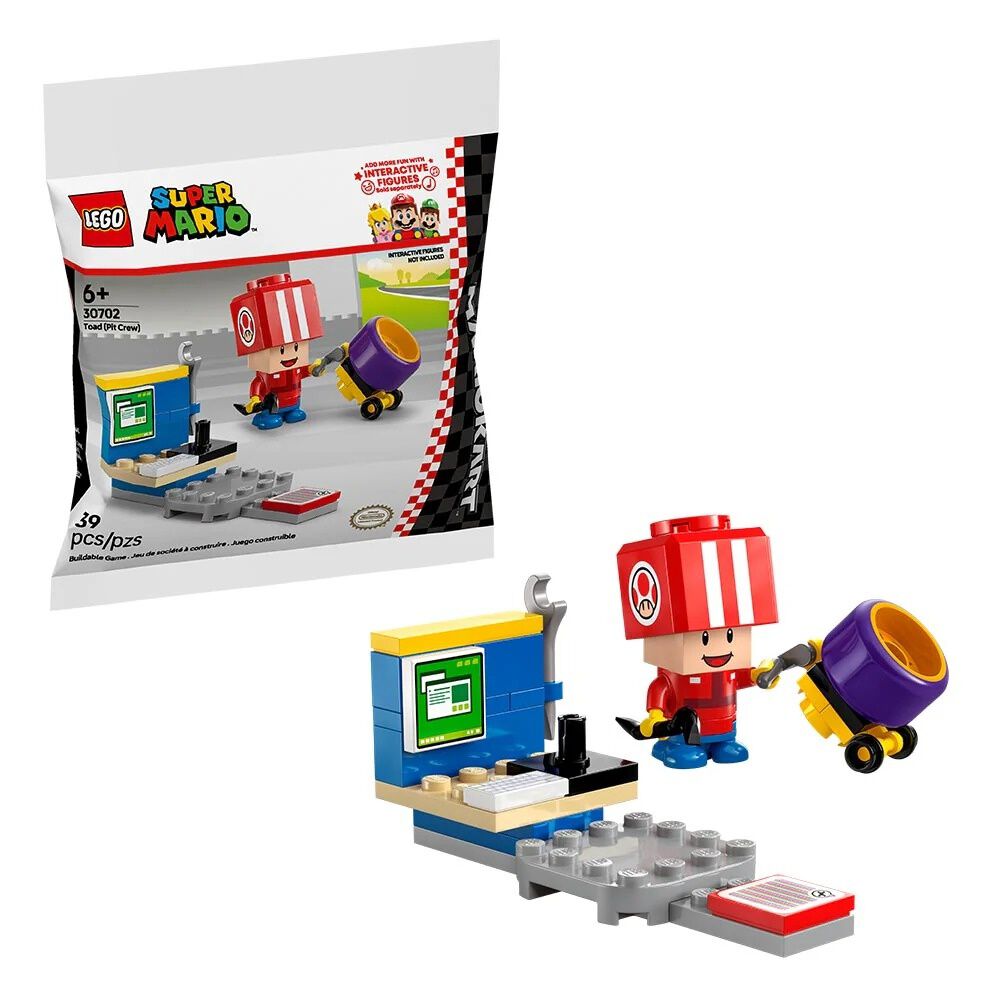 Lego Super Mario - Mario Kart: Toad (bolsa) - 30702 image number 0.0