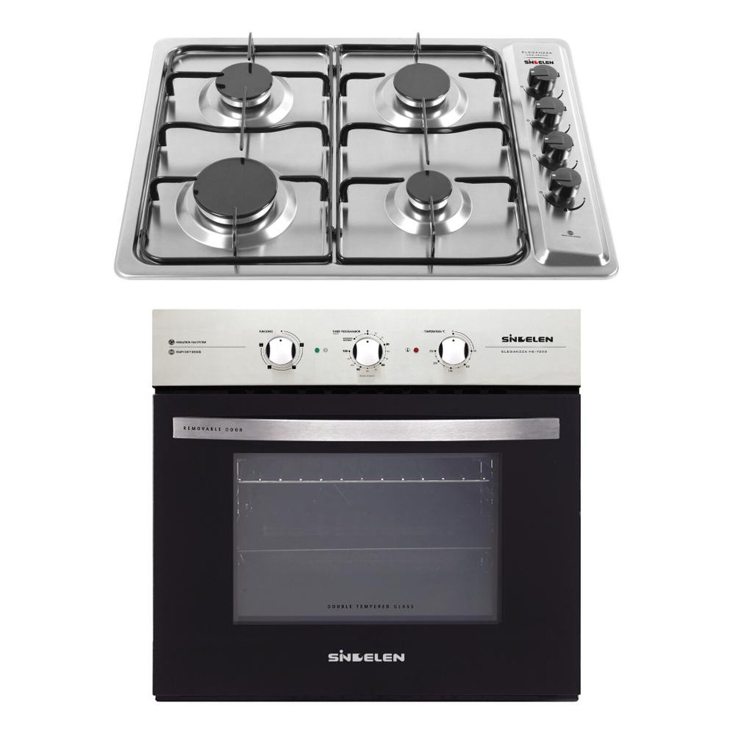 Kit De Cocina Sindelen Ceg-4600in - He-7200in 4 Quemadores image number 0.0