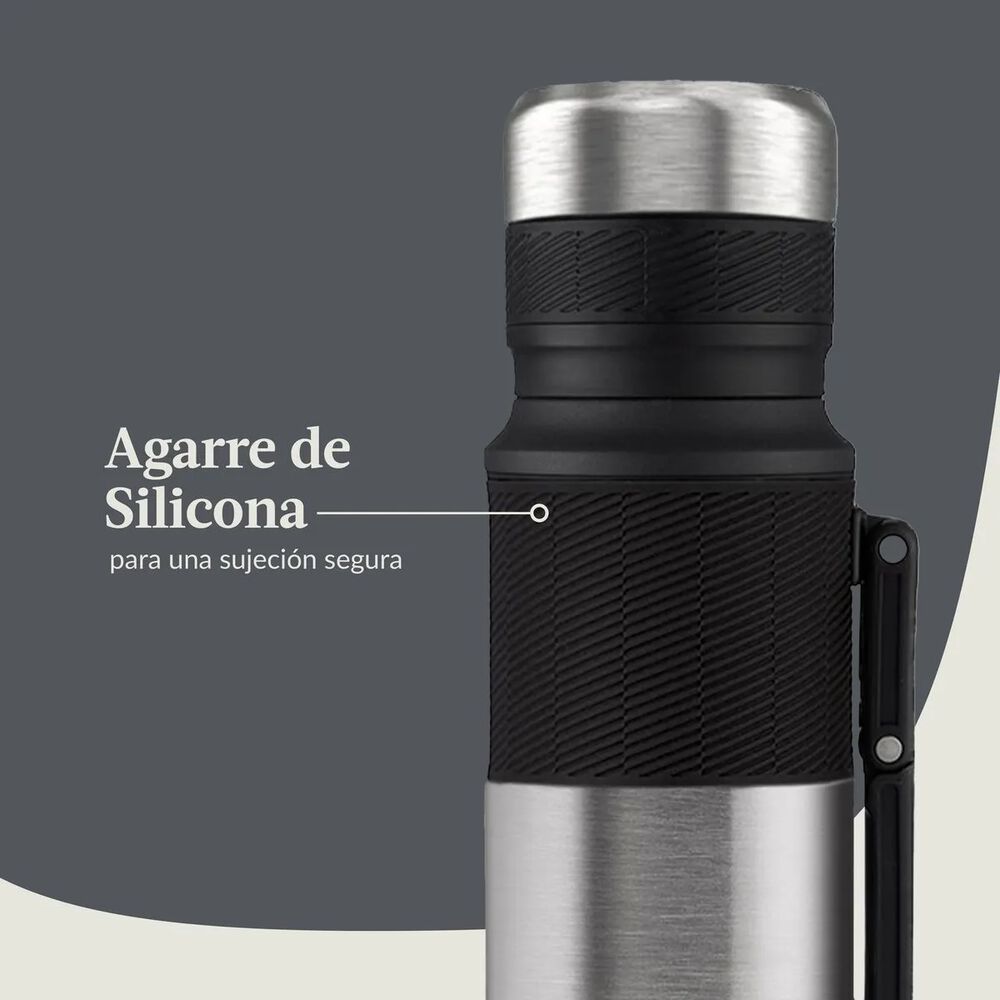 Contigo Termo Al Vacío De Acero Inoxidable Thermalock 1.182ml A Prueba De Fugas - Acero image number 3.0
