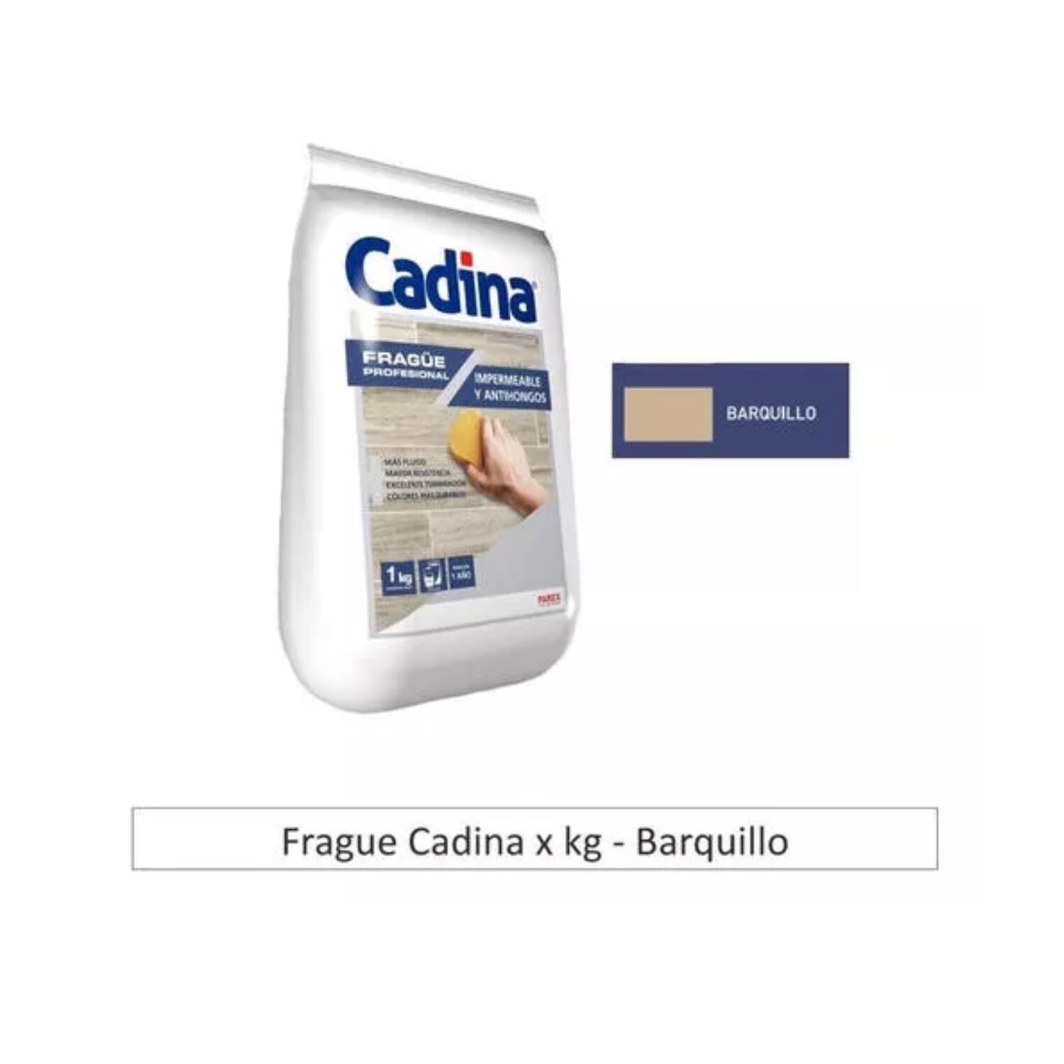 Frague Fluido Barquillo 1kg Impermeable Antihongos Cadina image number 1.0