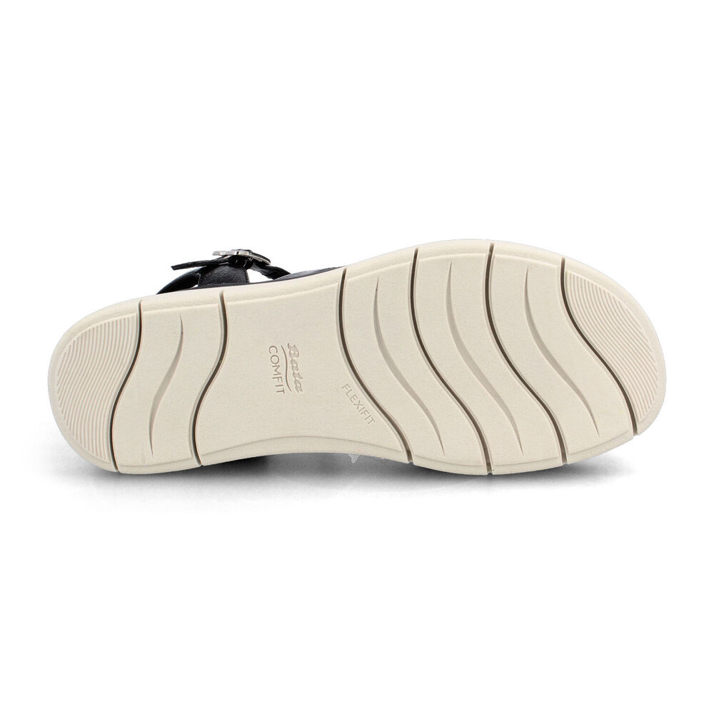 Sandalia Mujer Bata Felicia Negro image number 4.0